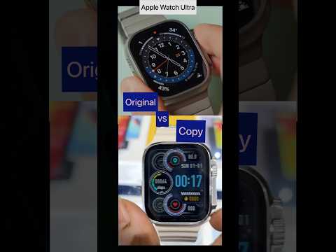 apple watch ultra original vs copy