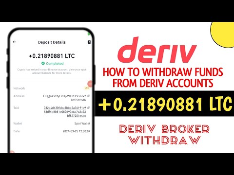 How to withdraw from deriv in 2024 || Easily withdraw funds on deriv