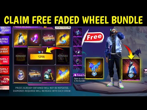 Claim Free Bundle..!!😱 New Faded Wheel Event Free Fire | Free Fire New Event | Ff New Event Today