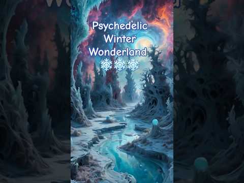 Psychedelic Winter Wonderland ❄️ #psychill #psybient #chillout #relaxingmusic