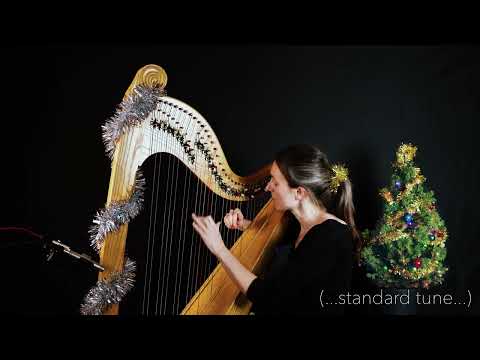 Auld Lang Syne (original AND standard melodies!) - harp solo arr. Tamsin Dearnley