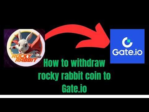 How to transfer RockyRabbit form tonkeeper to gate.io|How to withdraw RockyRabbit coin to gate.io