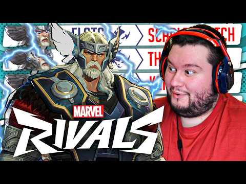 Journey To Becoming The Rank 0 Thor In Marvel Rivals