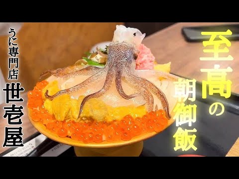 【北海道】函館で絶対食べたい海鮮丼「うに専門店世壱屋」で生ウニ・活イカが美味い！