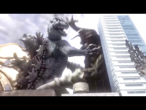 Godzilla / Gojira Obliterates King Ghidorah, Megalon, Gigan And Mechagodzilla