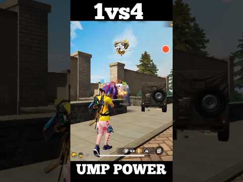 Impossible😳😲Ump Clutch😲 UMP Rock Enemy 😲😳 #freefire #shorts #foryou #foryoubage #impossible