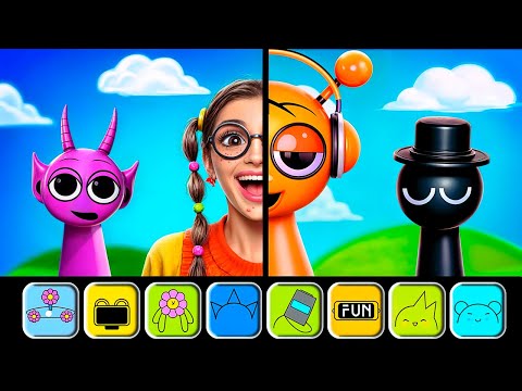 SPRUNKI OREN Extreme Makeover: Incredibox Transformation in Real Life!