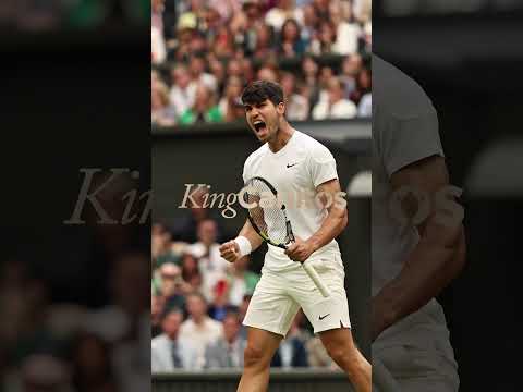 King Carlos 👑 #Wimbledon #Shorts #Tennis