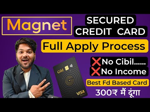 Magnet Credit Card :FD-backed credit card | ✓magnet card review | magnet secured credit card apply