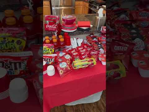 DIY Walmart/ Dollar Tree Bday Party 🎈 Casino Theme 🎲🎰❤️🖤🤍 (June 2024)