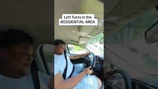 Don’t be scared of those LEFT TURNS!!! #roadreadydrivingschool #teendriver #blackbusinessowner