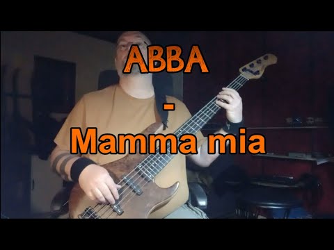 183 ABBA Mamma mia bass cover