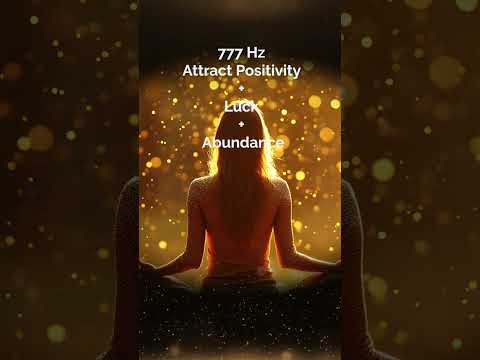 777 Hz Attract Positivity + Luck + Abundance