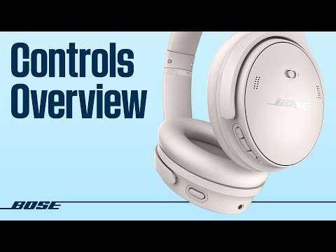 Bose QuietComfort Headphones – Controls Overview