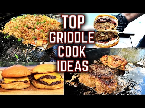 OUR TOP RECOMMENDED GRIDDLE COOKS FOR YOUR GRIDDLE! BEST GRIDDLE COOK IDEAS FOR YOU TO TRY!