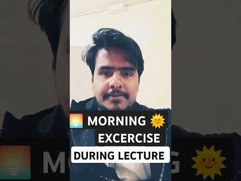 Excercise during class #excercise #class #morninglecture #wbchse #wbboard #westbengalboard #ajeducom