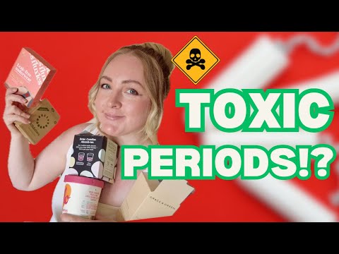 TOXIC period products!? Say NO! 9 SAFE non toxic alternatives!