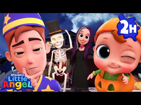 This Is The Way (We Trick or Treat) | Little Angel | Fun Kids Songs | Nursery Rhymes