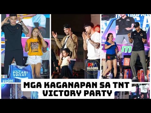 mga kaganapan sa Victory party ng tnt tropang giga