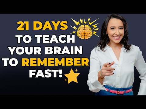 21 Days To Teach Your Brain to Remember English Words FAST!