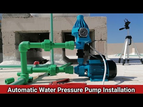 Automatic Water Pressure Pump Installation | How To Install Automatic Water Pump Controller