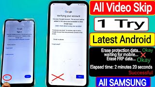 Samsung Galaxy Frp Bypass 2024 Android 12-13-14 Latest Security 2025✌️Frp Lock Removal | Frp Unlock