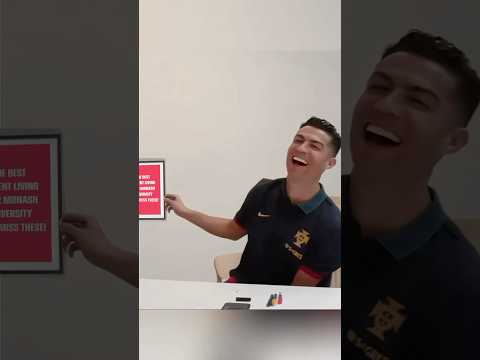 Look what CR7 has to say #shorts #australia #students #studyabroad #monashuniversity #studyinaus