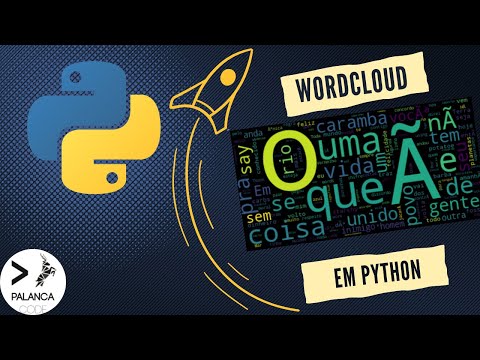 Tutorial Python | Nuvem de Palavras (Wordcloud) usando Python