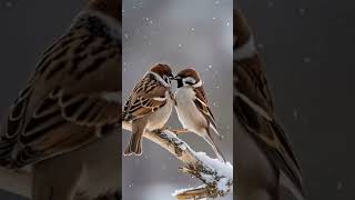 Love on branches of the tree💞🐦🐦