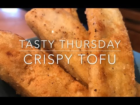 How to make crispy tofu sticks - a Tasty Thursday snack attack!