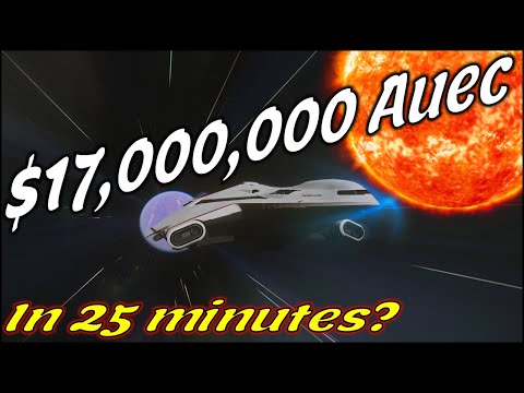 $17,000,000 Auec in 25 minutes playing Star Citizen 3.17.1 during Invictus Free Fly Event Patched