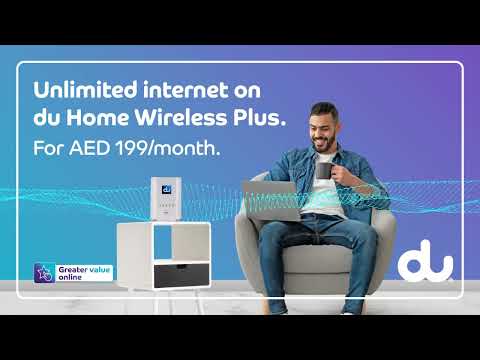 Unlimited Internet on du Home Wireless