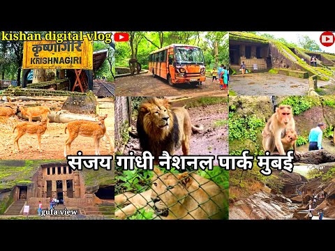 Sanjay Gandhi National Park Borivali 🦁मुंबई कॉम्पलेट टूर ट्रैवल्स 🚍| Tiger Safari | Kanheri Caves |