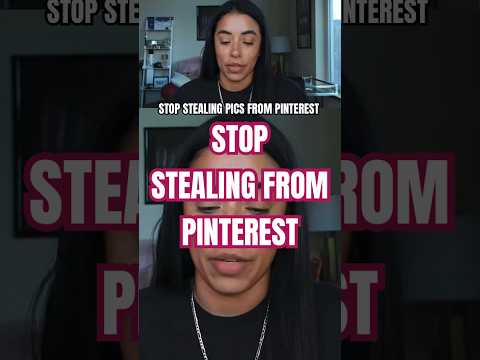 stop stealing photos from Pinterest