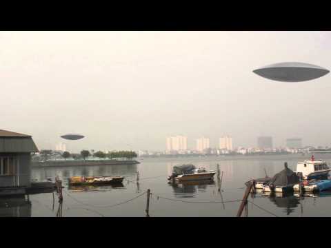 UFO's Caught on tape in Hanoi Vietnam Westlake