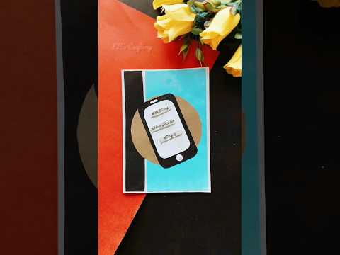 Easy paper card making idea| Teacher's Day Card Making Idea| paper craft