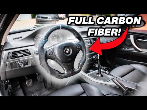 BMW 335i EBay CARBON FIBER Steering Wheel! | Is it Good?