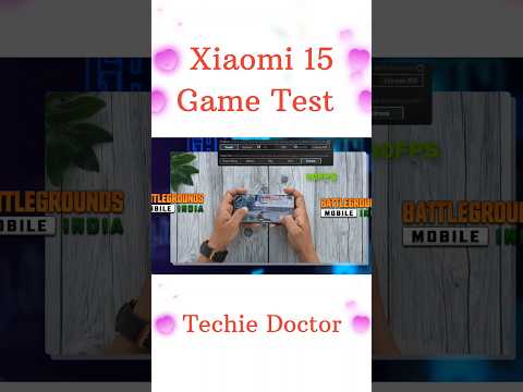 Xiaomi 15 Game Test | BGMI Test | PUBG Test | COD Test