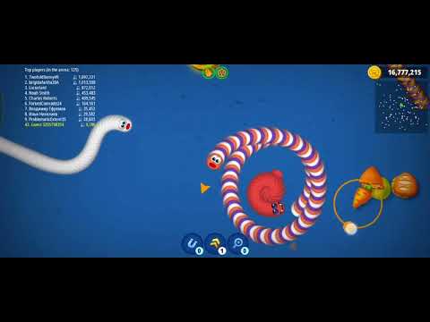 worms zone game best gameplay