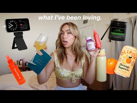 things ive been loving! (makeup, skincare, food, drinks, selfcare)