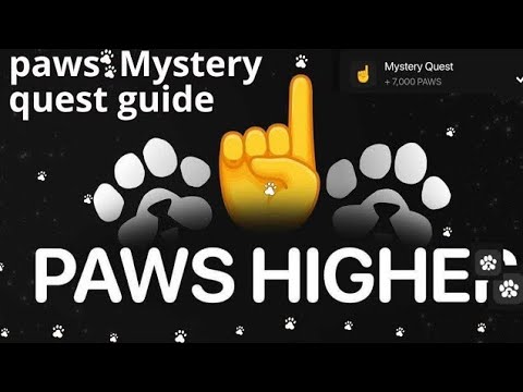 PAWS New Mystery Quest Today | How to Complete Paws New Mystery Quest | Paws Mystery Quest 1 Dec