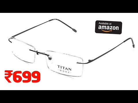 Titan Rimless Glasses Frame | Best Lightweight Glasses | Om Talk Channel