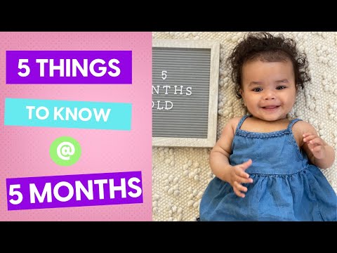 Must Know Facts About Your 5 Month Old | Developmental Milestones