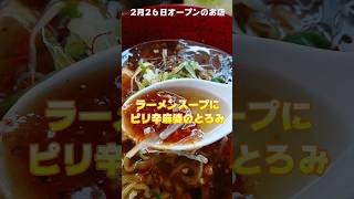 【ピリ辛の麻婆ラーメンは塩・醤油・味噌と３種類】今月オープンしたばかりの新しい麻婆ラーメン専門店　#金の龍 #岩手グルメ #盛岡グルメ #盛岡