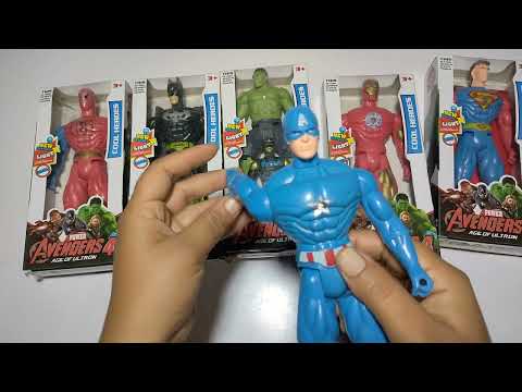 AVENGERS TOYS/Action Figure/Unboxing/Cheap Price/Ironman, Thor, Spiderman, Venom/Toys/ASMR