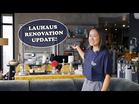 Lauhaus Renovation Update, New Furniture, Massage Chair Hunt! | Laureen Uy