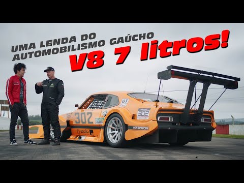 Maverick de circuito EXTREMO: V8 7.0, câmbio sequencial, tubular, tudo que dá!