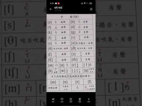 KK音標*子音*