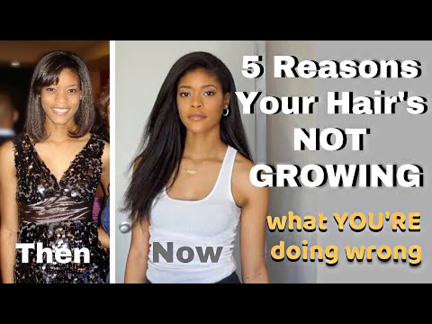 5 Reasons Why Your Hair Isn't Growing | Natural Hair Length Retention