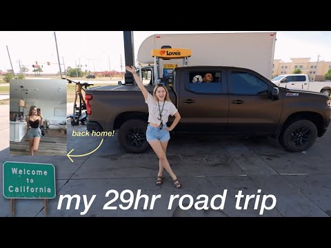 moving back HOME after a summer of travel 💌 | 29hr roadtrip